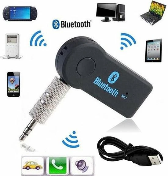 Flash-uitverkoop π TopKing Bluetooth Muziekontvanger - Handsfree Carkit & Thuisgebruik π 3 Flash-uitverkoop π TopKing Bluetooth Muziekontvanger - Handsfree Carkit & Thuisgebruik π - Afbeelding 3