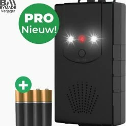 Kopen ๐ BYMADE Verjager© Marterverjager Auto Outdoor - Steenmarter Verjager Buiten - Op Batterij ๐