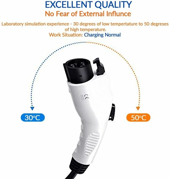 Aanbiedingen βοΈ EVservice Elektrische Auto Type 1 Laadkabel Spiral Mode 3 EV Snellaadkabel Voor Elektrische Voertuigen EV En PHEV 3,7 KW Tot 7,4KW Voor Elektrische Voertuigen (1 Fase 32A 7,4KW - 4M) π₯ 2 Aanbiedingen βοΈ EVservice Elektrische Auto Type 1 Laadkabel Spiral Mode 3 EV Snellaadkabel Voor Elektrische Voertuigen EV En PHEV 3,7 KW Tot 7,4KW Voor Elektrische Voertuigen (1 Fase 32A 7,4KW - 4M) π₯ - Afbeelding 2