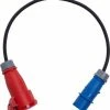 Beste deal ???? Blaupunkt Verloopkabel CEE Blauw > CEE Rood - Adapter Voor Elektrische Auto ⌛