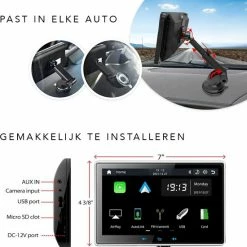 Beste Pirce ???? Ossora Navigatiesysteem 7 Inch - 2022 - Apple Carplay (wireless) - Android Auto - Universeel - Bluetooth - TomTom GO ???? -Brodit store 550x594