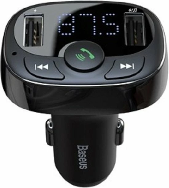 Beste recensies van π Baseus Bluetooth FM Transmitter FM-zender MP3 Autolader 2x USB TF MicroSD 3.4A Zwart (zwart) CCTM-01 π 7 Beste recensies van π Baseus Bluetooth FM Transmitter FM-zender MP3 Autolader 2x USB TF MicroSD 3.4A Zwart (zwart) CCTM-01 π - Afbeelding 7