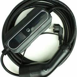 Korting ???? ChargeXpert Verstelbare Mobiele Thuislader | Type 2 - Schuko | 6A-16A | 10 Meter ???? -Brodit store 550x615 1