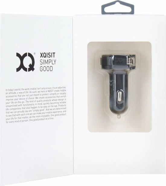 Begroting π XQISIT Autolader - Met Vaste Micro-USB Kabel En 2 USB Poorten - 1A/2.4A - Zwart π 7 Begroting π XQISIT Autolader - Met Vaste Micro-USB Kabel En 2 USB Poorten - 1A/2.4A - Zwart π - Afbeelding 7