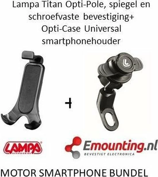 Beste Pirce ๐ Lampa Titan Opti-Pole, Spiegel En Schroefvaste Bevestiging Met Universele Smartphonehouder โ 1 Beste Pirce ๐ Lampa Titan Opti-Pole, Spiegel En Schroefvaste Bevestiging Met Universele Smartphonehouder โ