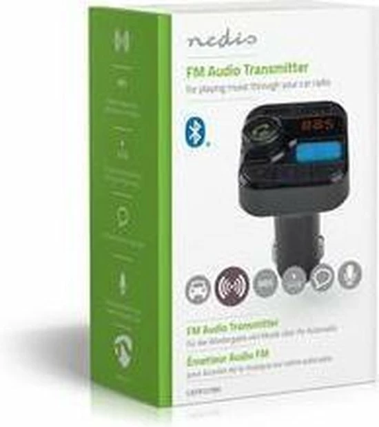 Nedis FM-Audiotransmitter voor Auto | Gefixeerd | Handsfree bellen | 0.8 " | LED-Scherm | Bluetooth® | 5.0 V DC / 1.0 A / 5.0 V DC / 2.4 A | Bass boost | Google Assistant / Siri | Zwart Goedkoopste ???? Nedis FM-Audiotransmitter Voor Auto | Gefixeerd | Handsfree Bellen | 0.8 " | LED-Scherm | Bluetooth® | 5.0 V DC / 1.0 A / 5.0 V DC / 2.4 A | Bass Boost | Google Assistant / Siri | Zwart ???? -Brodit store 550x620 1