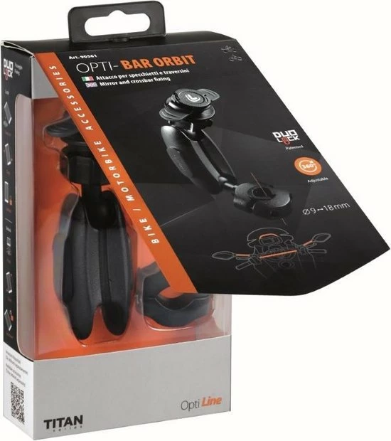 Kopen 𧨠Lampa Titan Opti Bar Orbit, Spiegel En Crossbarbevestiging 9-18 Mm Diameter. π 8 Kopen 𧨠Lampa Titan Opti Bar Orbit, Spiegel En Crossbarbevestiging 9-18 Mm Diameter. π - Afbeelding 8