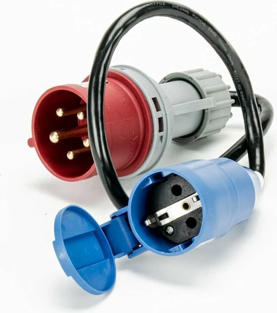 Beste Verkoop 𧨠Solutions Soolutions CEE Rood 16A (m) Naar Schuko (v) 𧨠2 Beste Verkoop 𧨠Solutions Soolutions CEE Rood 16A (m) Naar Schuko (v) 𧨠- Afbeelding 2