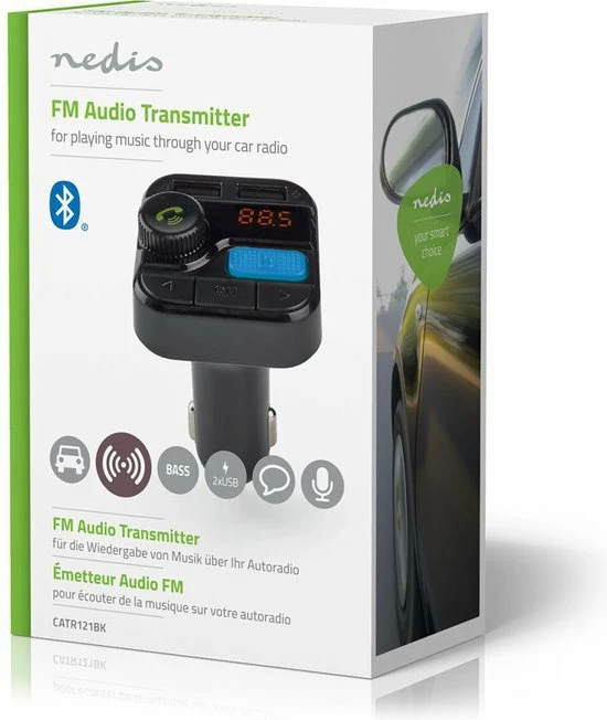 Nedis FM-Audiotransmitter voor Auto | Gefixeerd | Handsfree bellen | 0.8 " | LED-Scherm | Bluetooth® | 5.0 V DC / 1.0 A / 5.0 V DC / 2.4 A | Bass boost | Google Assistant / Siri | Zwart Goedkoopste ???? Nedis FM-Audiotransmitter Voor Auto | Gefixeerd | Handsfree Bellen | 0.8 " | LED-Scherm | Bluetooth® | 5.0 V DC / 1.0 A / 5.0 V DC / 2.4 A | Bass Boost | Google Assistant / Siri | Zwart ???? -Brodit store 550x652 2