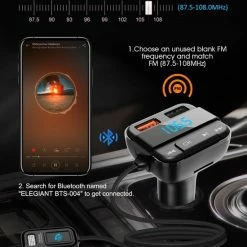 Beste deal ⌛ Merkloos ELEGIANT BTS-004 Bluetooth FM Transmitter - Autolader - Bluetooth Carkit - Bluetooth 5.0 En USB QC 3.0 -zwart ???? 15 Beste deal ⌛ Merkloos ELEGIANT BTS-004 Bluetooth FM Transmitter - Autolader - Bluetooth Carkit - Bluetooth 5.0 En USB QC 3.0 -zwart ???? -Brodit store 550x656 2