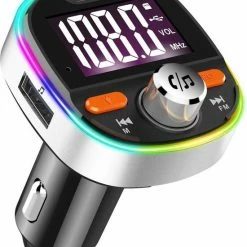 Coupon 🌟 Athletix® Bluetooth FM Transmitter - Carkit - Auto Lader- Handsfree Bellen - MP3 - USB / SD Kaart - Snel Lader - 3 USB Poorten - Spotify / YouTube ❤️