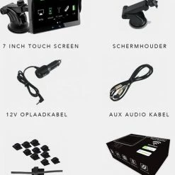Beste Pirce ???? Ossora Navigatiesysteem 7 Inch - 2022 - Apple Carplay (wireless) - Android Auto - Universeel - Bluetooth - TomTom GO ???? -Brodit store 550x663