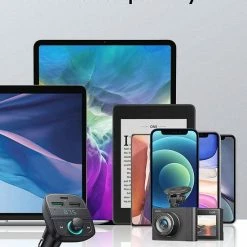 Top 10 ✨ UGREEN Bluetooth FM Transmitter Met USB-A / USB-C Autolader Zwart 👏 -Brodit store 550x689