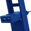 Beste Pirce 🔔 USBEPOWER Rock 2 Usb Poorten Met Telefoonhouder - Blauw ⌛