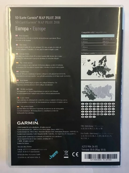 Kaartupdate 2021 Kaart Pilot Mercedes - C-, E-, GLC-, V-, X-Klasse Navigation V16 Groothandel ❤️ Car Gadgets. BV Kaartupdate 2021 Kaart Pilot Mercedes - C-, E-, GLC-, V-, X-Klasse Navigation V16 ???? -Brodit store