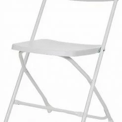 Goedkoop 😉 Perel Vouwstoel 44 X 40 X 80 Cm Wit 👍