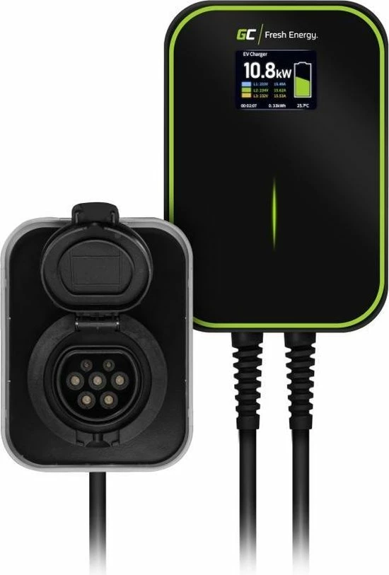 Begroting ๐คฉ GREEN CELL Wallbox GC EV PowerBox 22kW Oplader Met Type 2 Stopcontact Voor Het Opladen Van Elektrische Auto's En Plug-In Hybrides.. ๐ 1 Begroting ๐คฉ GREEN CELL Wallbox GC EV PowerBox 22kW Oplader Met Type 2 Stopcontact Voor Het Opladen Van Elektrische Auto's En Plug-In Hybrides.. ๐