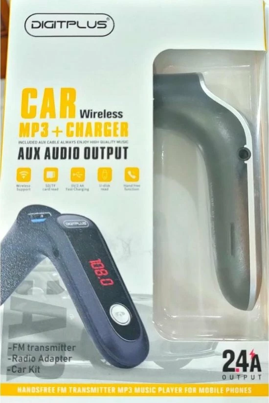 Originele DigitPlus FM Transmitter Bluetooth 5.0 - Carkit USB 3.0 Fast Charger/Oplader - Beluister Draadloos Muziek via Spotify of Youtube Gloednieuw ???? Originele DigitPlus FM Transmitter Bluetooth 5.0 - Carkit USB 3.0 Fast Charger/Oplader - Beluister Draadloos Muziek Via Spotify Of Youtube ???? -Brodit store 550x822 1